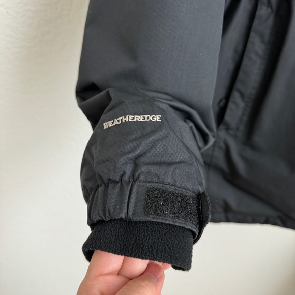 Eddie Bauer Black WeatherEdge Down Parka Winter Coat Jacket M - Picture 4 of 14